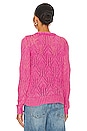 view 3 of 4 Delilah V-neck Sweater in Pink