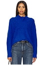 view 1 of 4 Hugo Cable Turtleneck in Cobalt