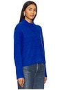 view 2 of 4 Hugo Cable Turtleneck in Cobalt