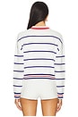 view 4 of 5 Nautical Stripe Polo in Ivory Multi
