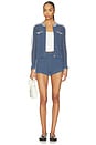 view 4 of 4 GILET RAYA in Navy