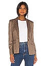 view 1 of 5 BLAZER TIPO SUÉTER FINLEY DICKEY in Brown