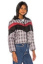 view 3 of 5 Wesley Printed Puffer in Glen Plaid