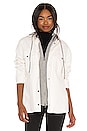 view 1 of 6 Maia Denim Shacket in White