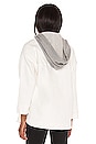 view 4 of 6 Maia Denim Shacket in White