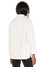 view 5 of 6 Maia Denim Shacket in White