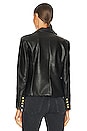 view 4 of 5 Nico Faux Leather Blazer in Black