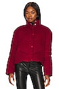 view 2 of 5 Blake Corduroy Quilted Jacket in Crimson