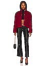 view 5 of 5 Blake Corduroy Quilted Jacket in Crimson