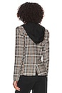 view 5 of 6 Bradley Plaid Dickie Blazer in Black