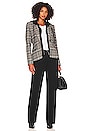 view 6 of 6 Bradley Plaid Dickie Blazer in Black