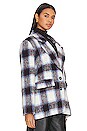 view 3 of 5 Finley Plaid Jacket in Ivory Plaid