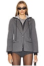 view 2 of 6 Avalon Ponte Dickie Blazer With Cuffs in Grey