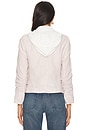 view 3 of 5 Alina Striped Blazer With Dickey in Khaki
