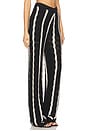 view 2 of 6 Novelty Stitch Midrise Pant in Black