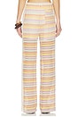 view 4 of 6 Celine Rainbow Crochet Mid Rise Pants in Rainbow