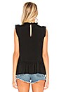 view 3 of 4 Pink Sands Eyelet Top in Black