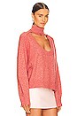 view 2 of 4 Marti Cut Out Top in Persimmon