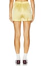 view 4 of 6 La Boxer Silk Classica Short in Butter