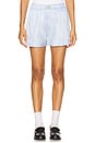 view 1 of 6 Silk Boxer Classica Short in Glacier