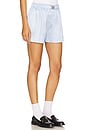 view 2 of 6 Silk Boxer Classica Short in Glacier