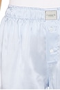 view 6 of 6 Silk Boxer Classica Short in Glacier