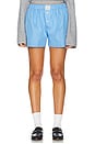 view 1 of 6 La Boxer Classica Short in Grecian Blue