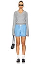 view 5 of 6 La Boxer Classica Short in Grecian Blue