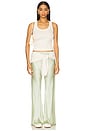 view 5 of 6 Bias Cut Pant in Mint