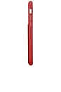 view 2 of 3 Leather Card iPhone 6/7/8 Case in Cherry