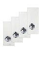 view 1 of 2 Disco Ball Dinner Napkins Set Of 4 in 