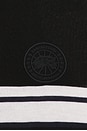 view 6 of 5 Petitot Striped Long Sleeve Knit Polo in Black & Nocturne & Noir