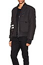 view 4 of 6 Black Label Kirkfield Bomber in Black