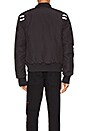 view 5 of 6 Black Label Kirkfield Bomber in Black