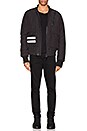 view 6 of 6 Black Label Kirkfield Bomber in Black