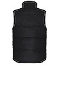 view 2 of 4 Black Disc Garson Vest in Atlantic Navy Melange