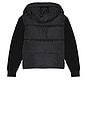 view 2 of 5 Hybridge Grove Knit Hoody in Black