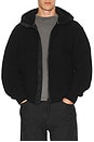 view 1 of 5 Chilliwack Fleece Bomber in Black
