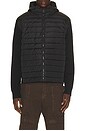 view 2 of 7 SWEAT À CAPUCHE HYBRIDGE  in Black
