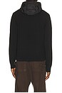 view 5 of 7 SWEAT À CAPUCHE HYBRIDGE  in Black