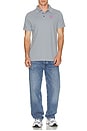 view 5 of 5 Beckley Polo in Light Ozone Blue