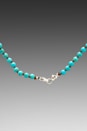view 4 of 5 Rosary Necklace in Turquoise