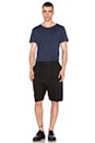 view 4 of 4 SHORT LAM in Black OD
