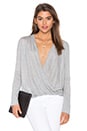 view 1 of 3 Adaline Top in Grey Melange