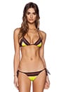 view 1 of 3 HAUT DE MAILLOT DE BAIN CHARLIE in Citrine Scarf