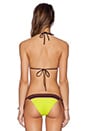 view 3 of 3 HAUT DE MAILLOT DE BAIN CHARLIE in Citrine Scarf