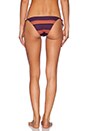 view 3 of 3 Grecian Coin String Bikini Bottom in Copper Stripe