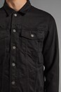 view 6 of 7 Staple Denim Jacket in Rinse Black