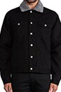 view 5 of 7 Buzz Jeans Jacket in Black
