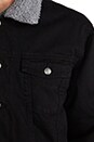 view 6 of 7 Buzz Jeans Jacket in Black